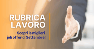 Offerte di lavoro (settembre)